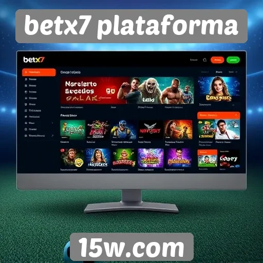 interface do usuário da betx7 plataforma é intuitiva